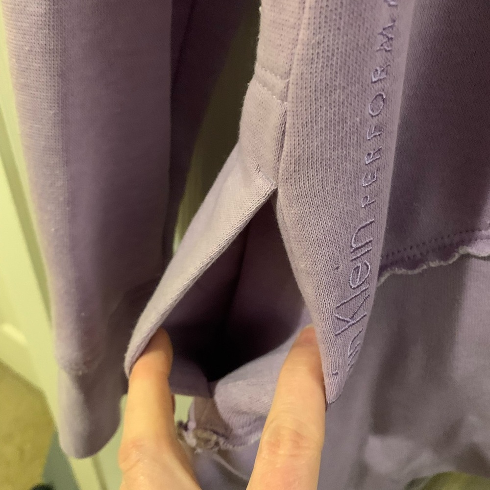 Calvin Klein Lavender Shawl Sweater - Picture 4 of 8